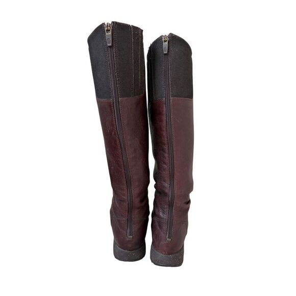 Teva Afton Knee Tall Leather Boots Cherry size 7.5 - Picture 5 of 10